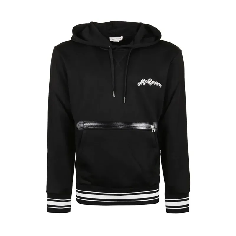 Alexander Mcqueen Logo Hooded Sweatshirt made by Alexander McQueen