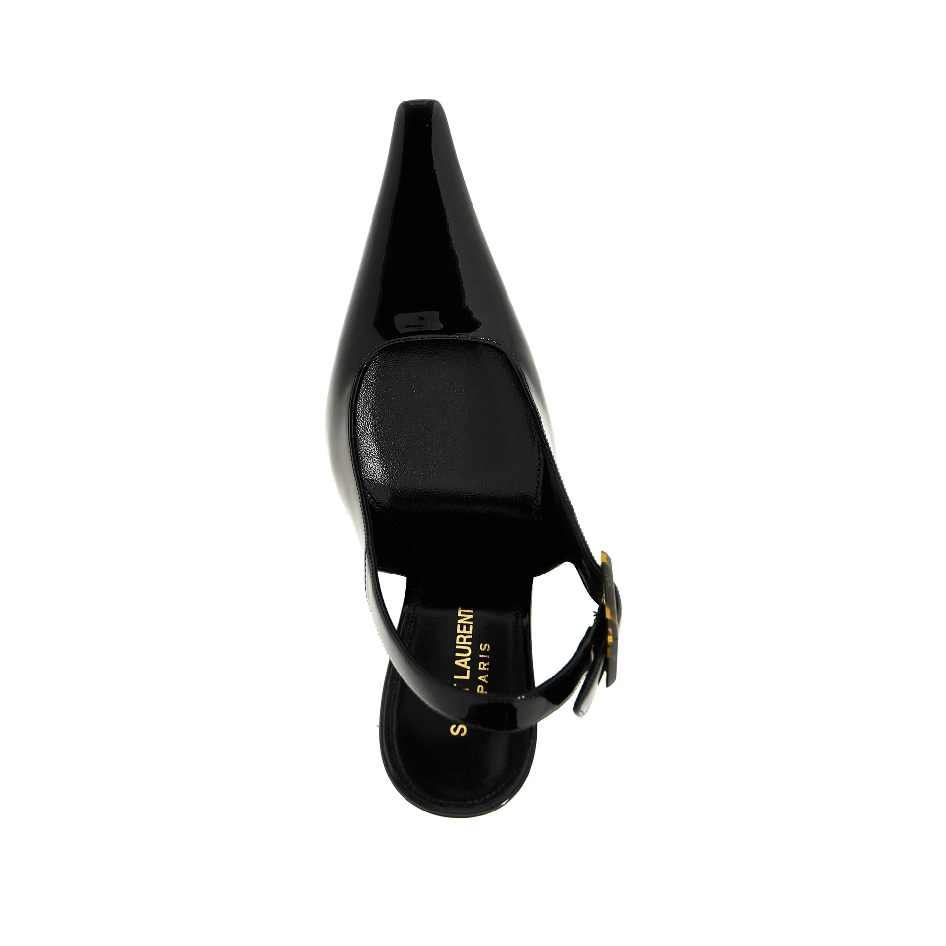 Saint Laurent 'Dune' Leather Slingback Pumps sold by Siebentaschen product image thumbnail 4