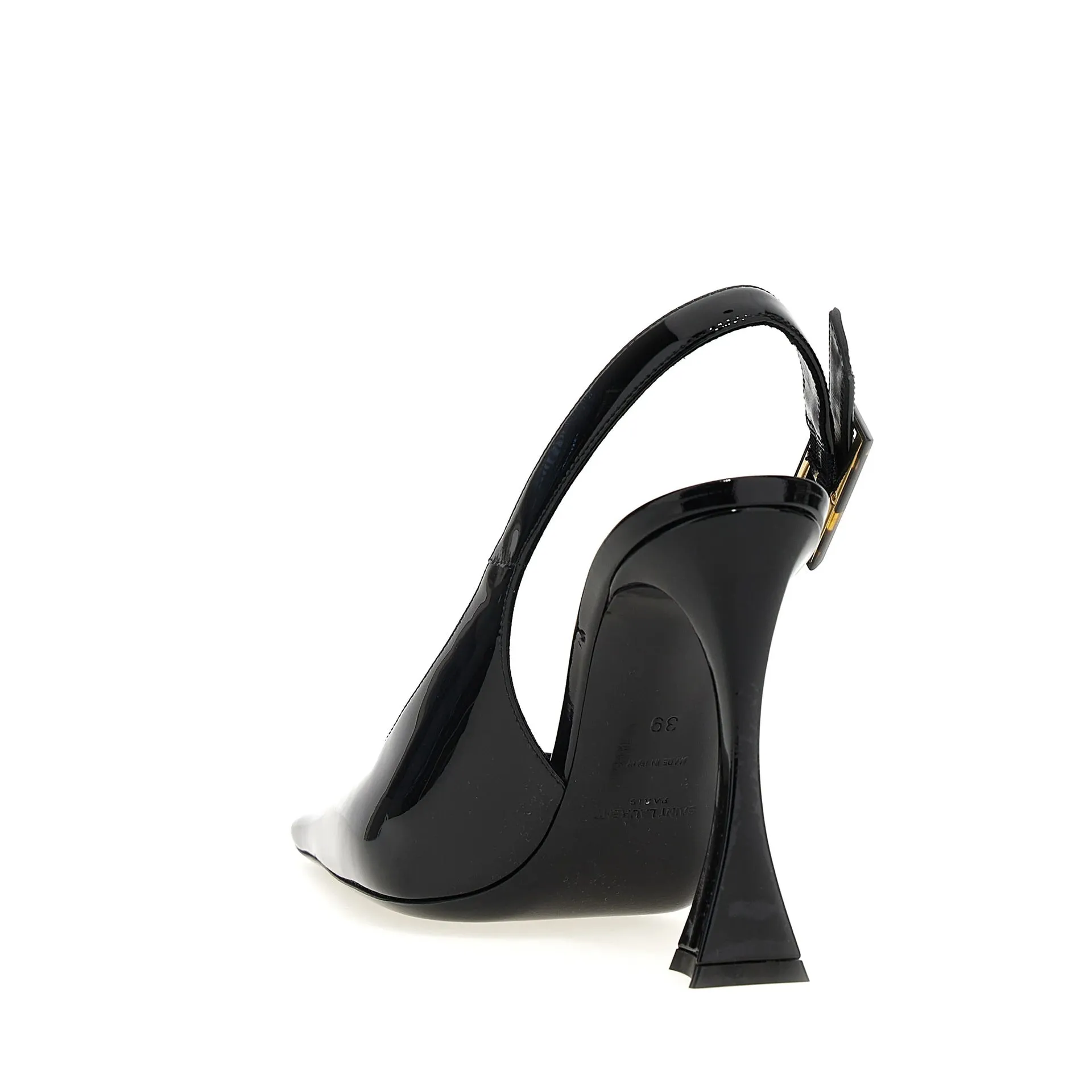 Saint Laurent 'Dune' Leather Slingback Pumps sold by Siebentaschen product image thumbnail 3