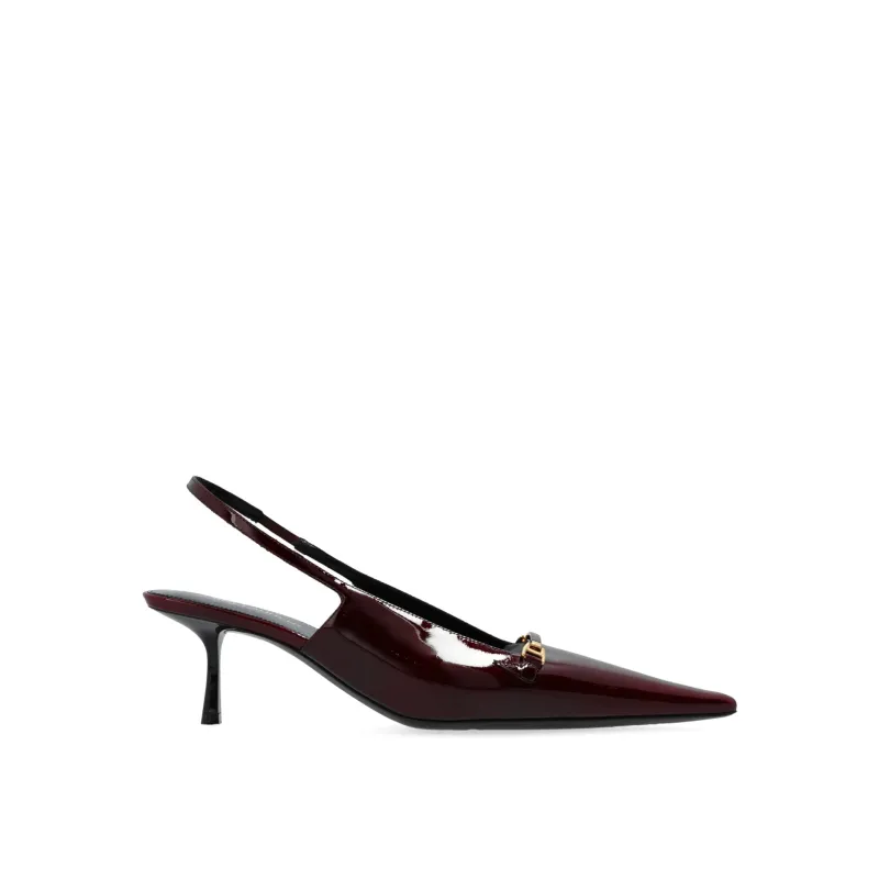 Saint Laurent 'Carine' Leather Slingback Pumps made by Yves Saint Laurent