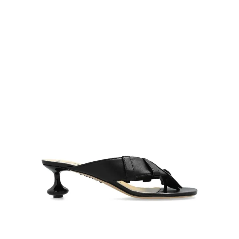 Loewe Toy Panta 45MM Leather Sandals made by Loewe