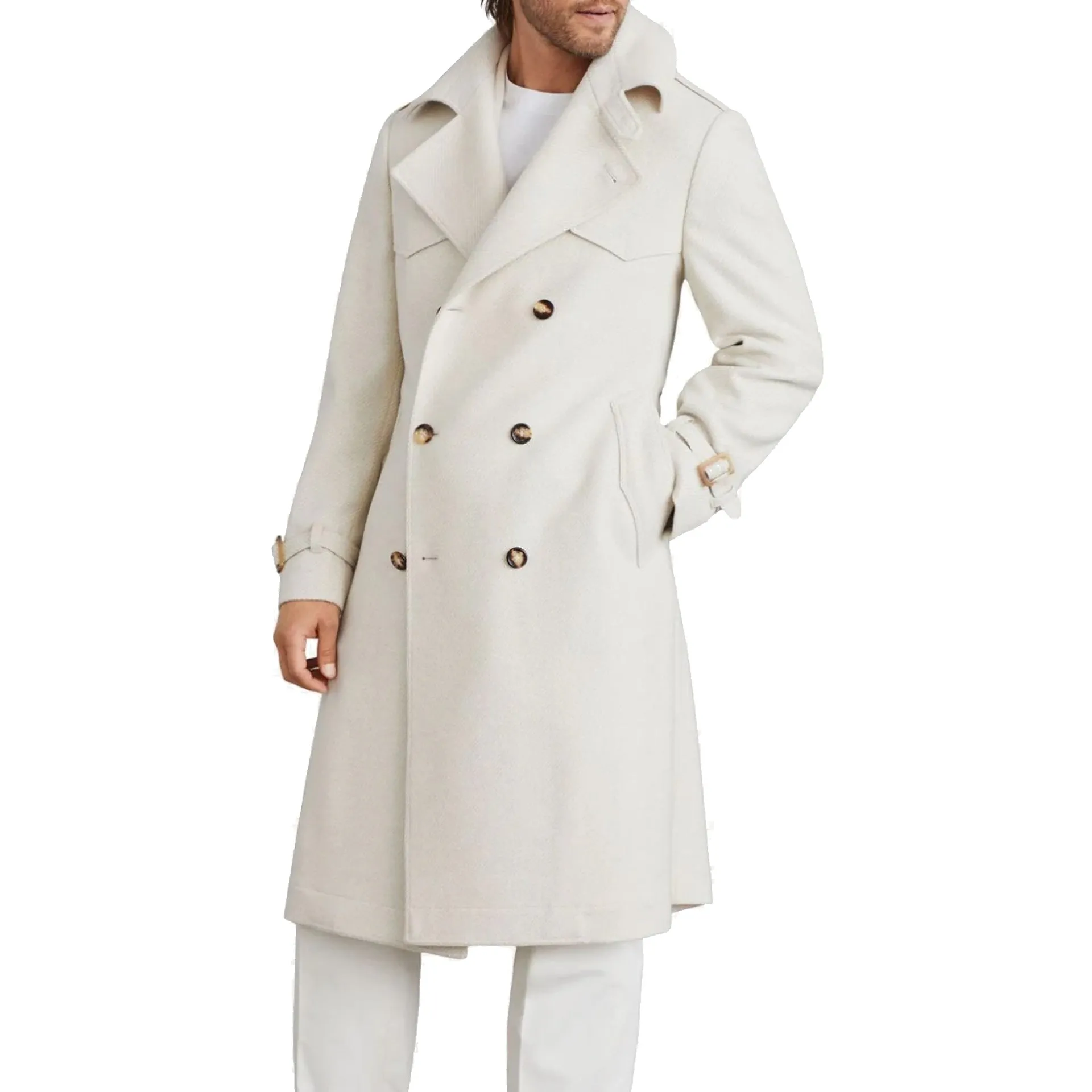 Brunello Cucinelli Wool Trench Coat sold by Siebentaschen product image thumbnail 2