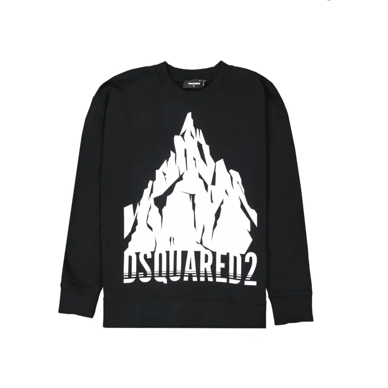 Dsquared2 Cotton Logo Sweatshirt sold by Siebentaschen