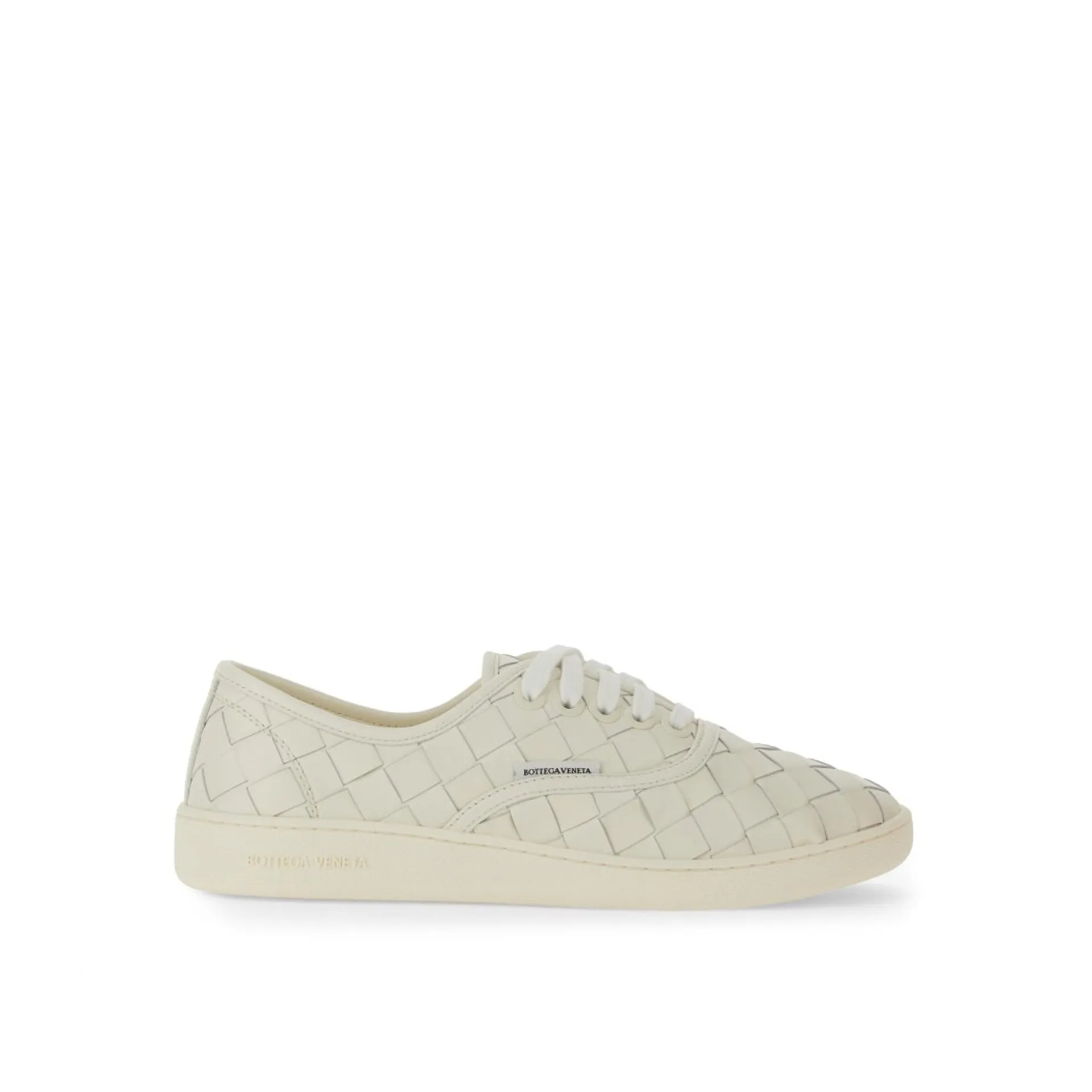 Bottega Veneta Intrecciato Leather Sneakers sold by Siebentaschen