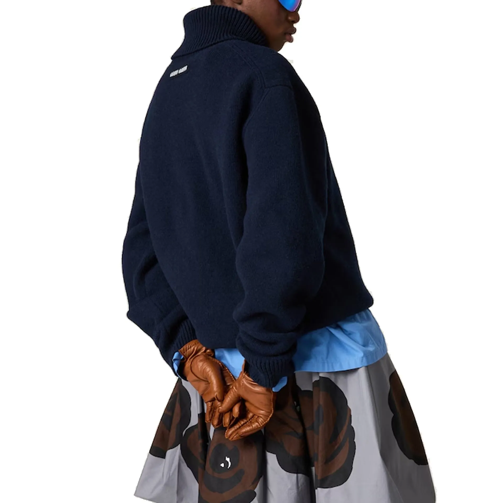 Miu Miu Wool-Cashmere Rollneck Sweater sold by Siebentaschen product image thumbnail 3