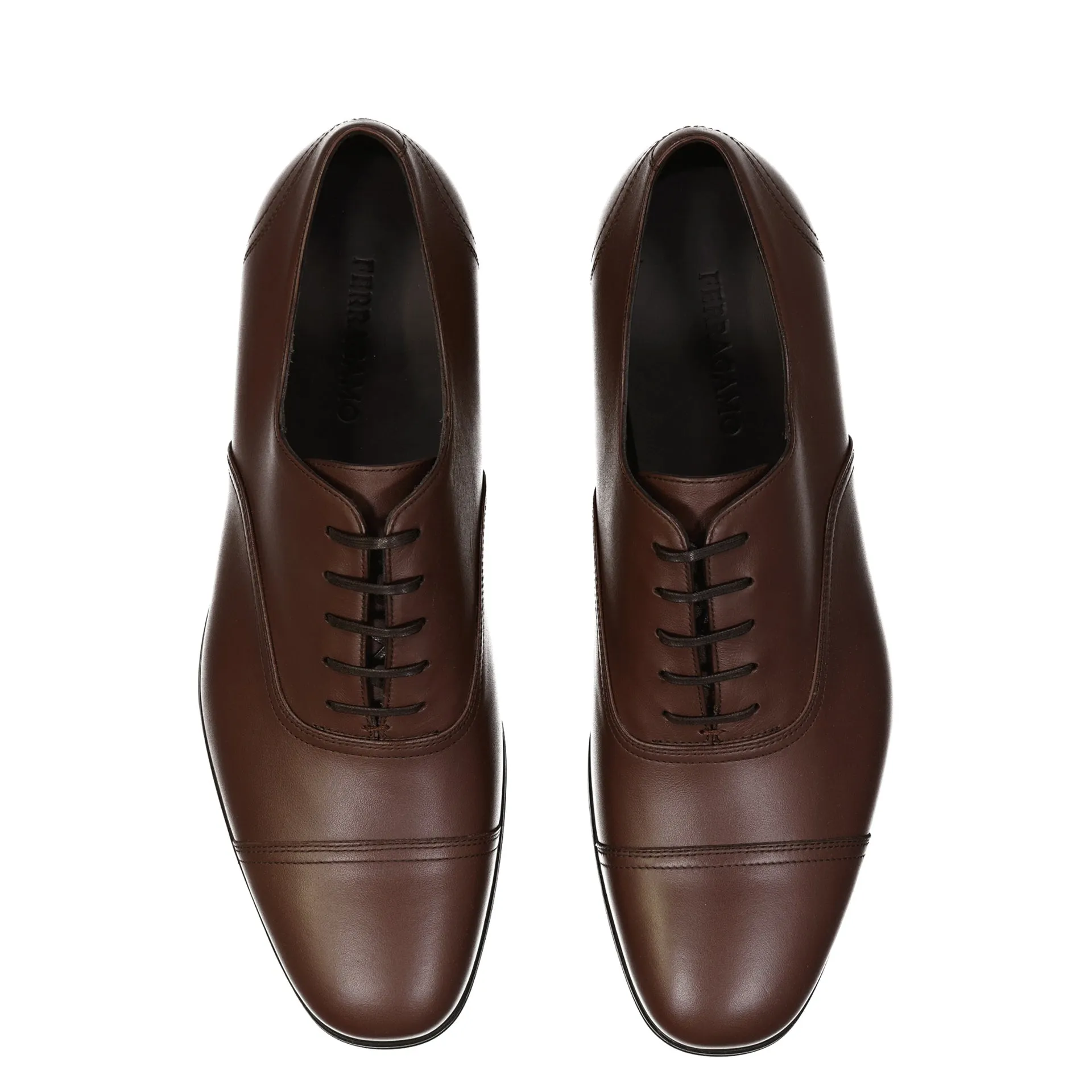 Salvatore Ferragamo Spice Leather Loafers sold by Siebentaschen product image thumbnail 4