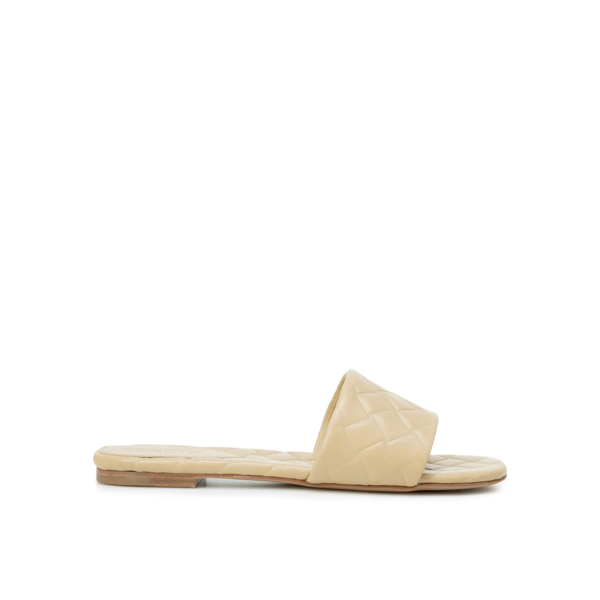 Bottega Veneta Amy Leather Sandals sold by Siebentaschen