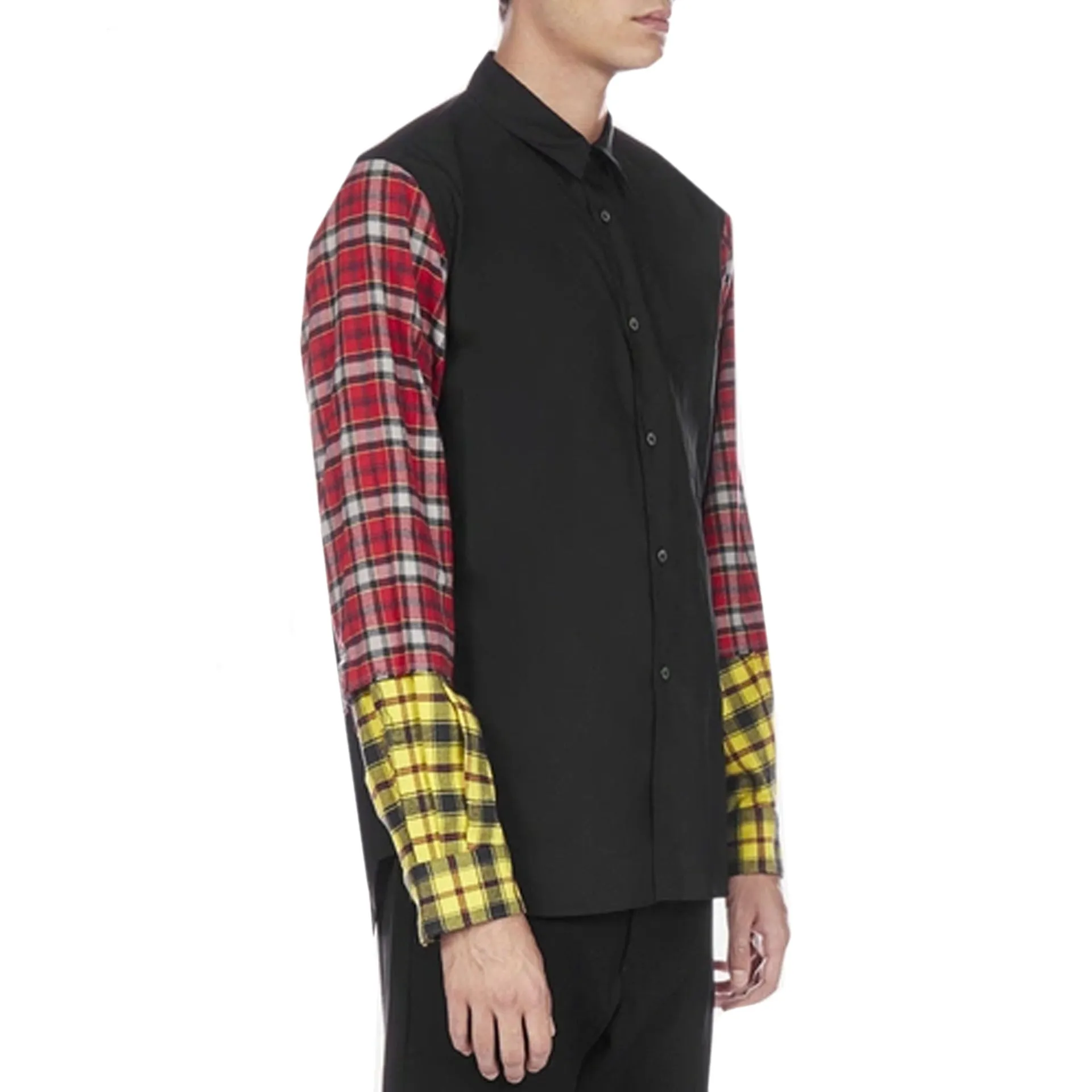 Comme Des Garçons Checked Sleeve Shirt sold by Siebentaschen product image thumbnail 2