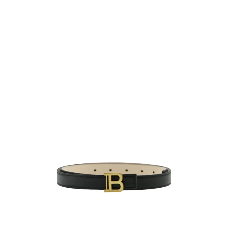 BALMAIN Leather Belt sold by Siebentaschen
