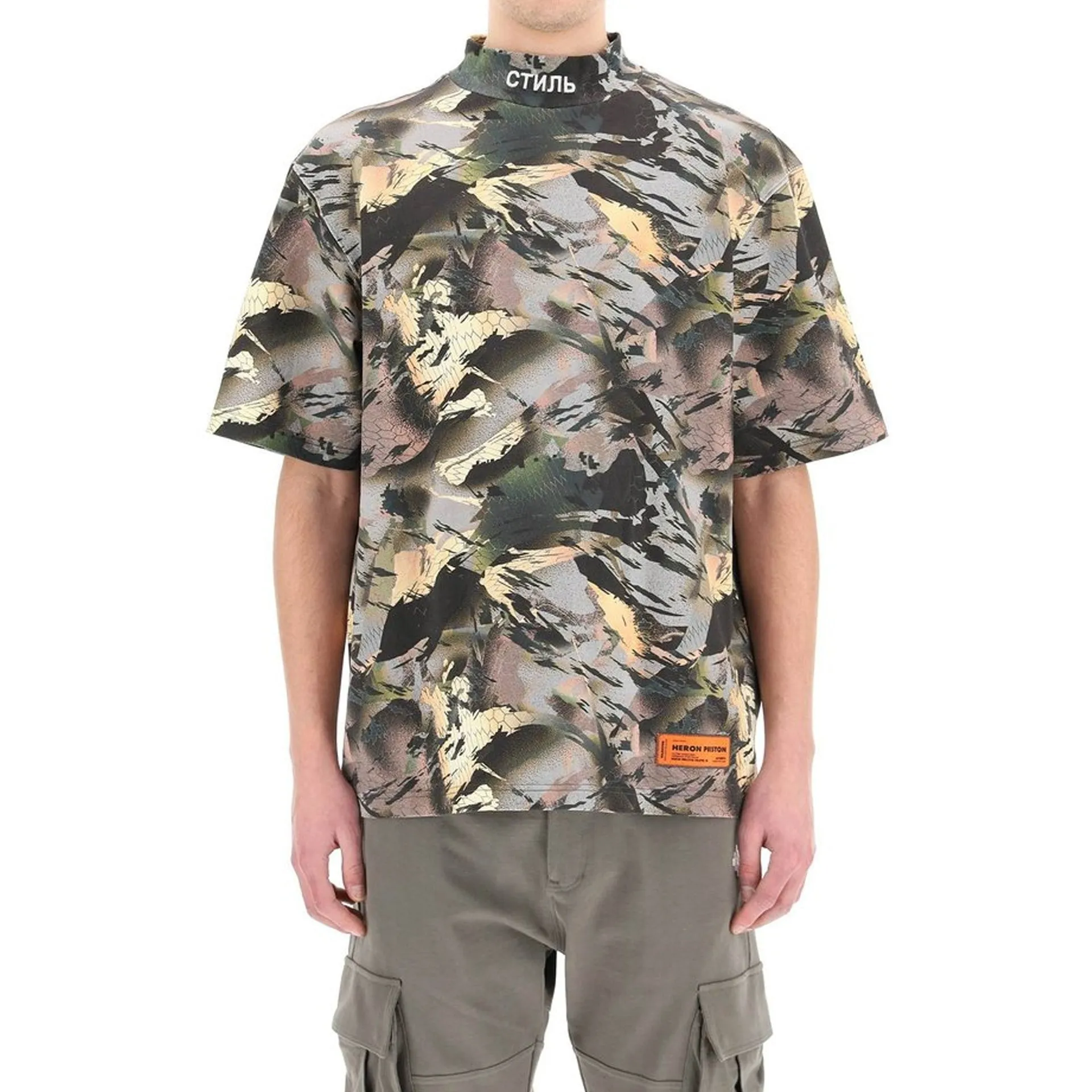 Heron Preston Camouflage Print T-shirt sold by Siebentaschen product image thumbnail 2