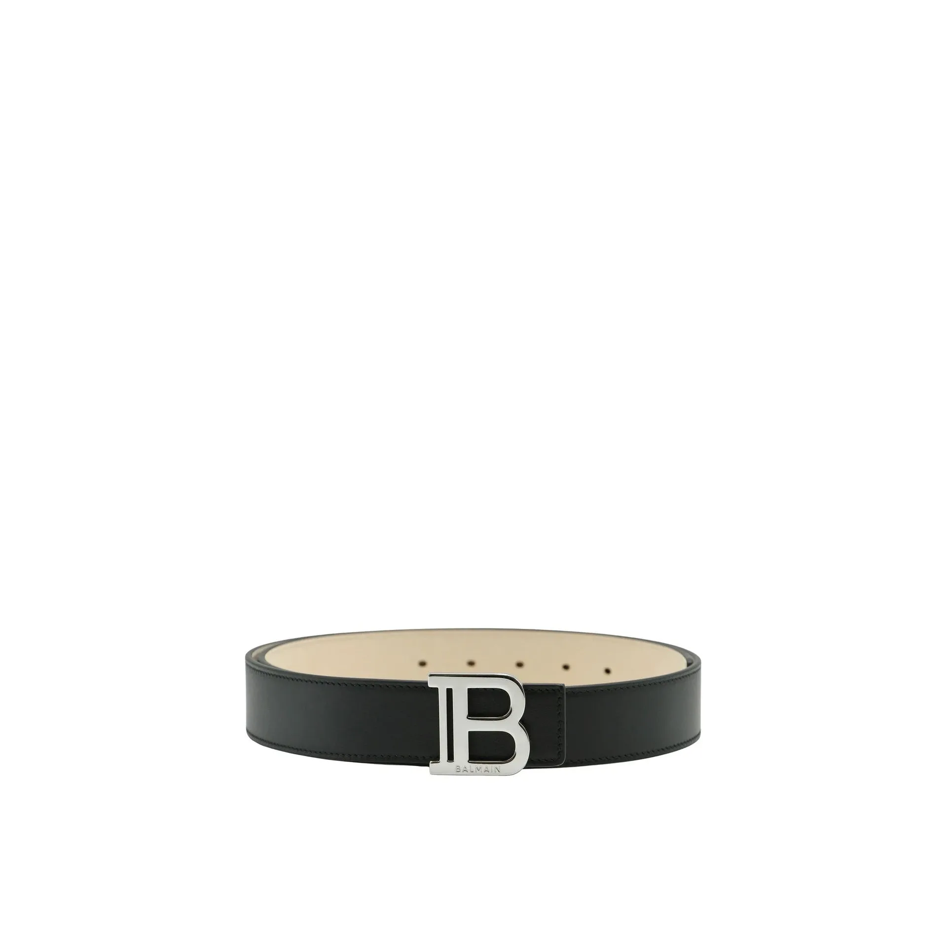 BALMAIN Leather Belt sold by Siebentaschen