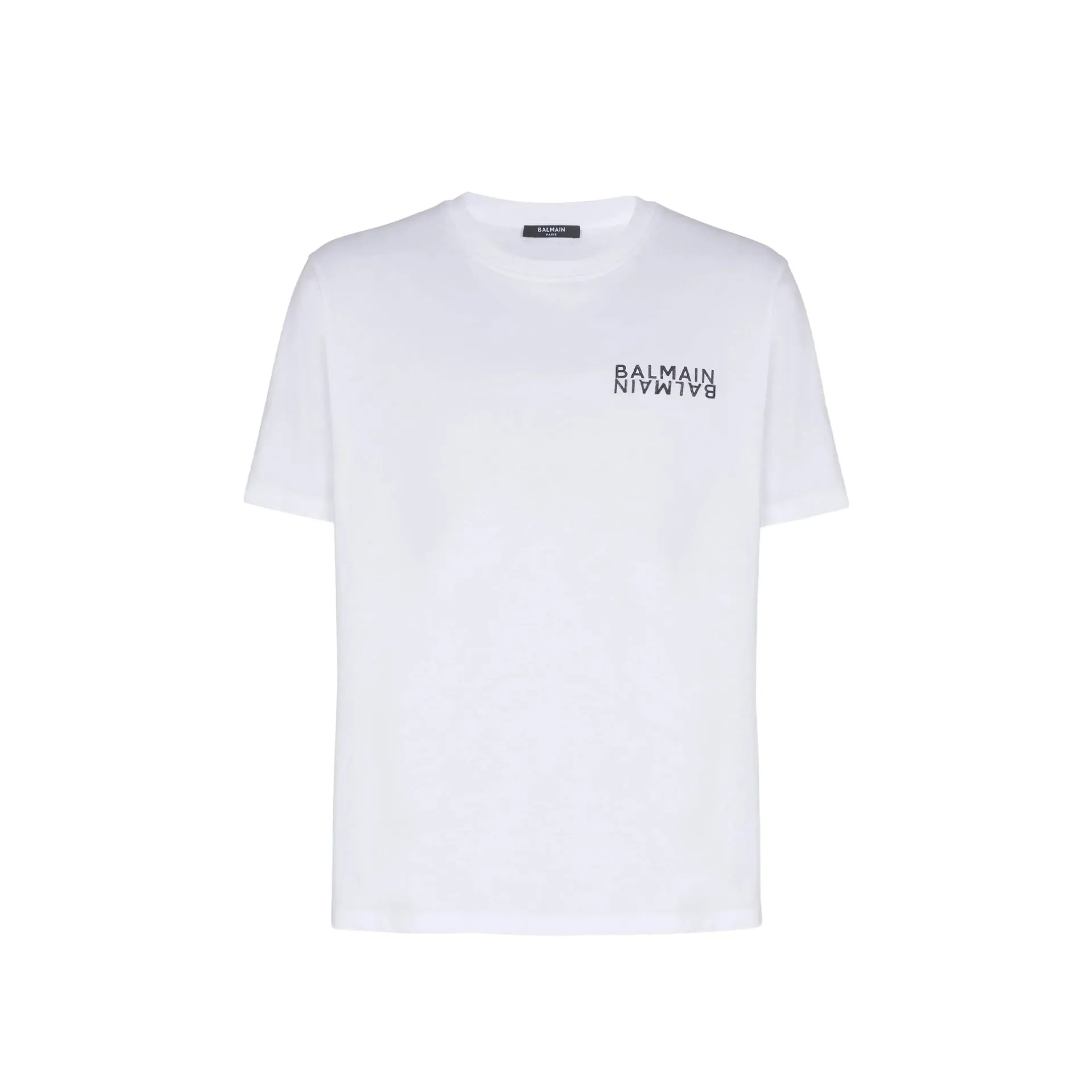 Balmain logo-print T-shirt sold by Siebentaschen