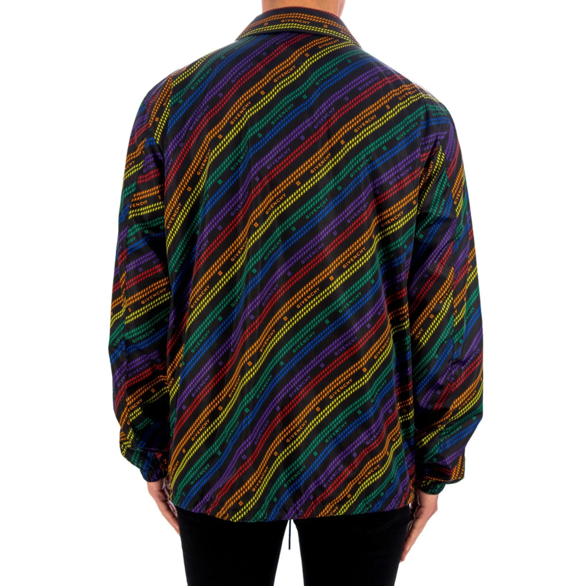 Givenchy Rainbow Chain Nylon Jacket sold by Siebentaschen product image thumbnail 3