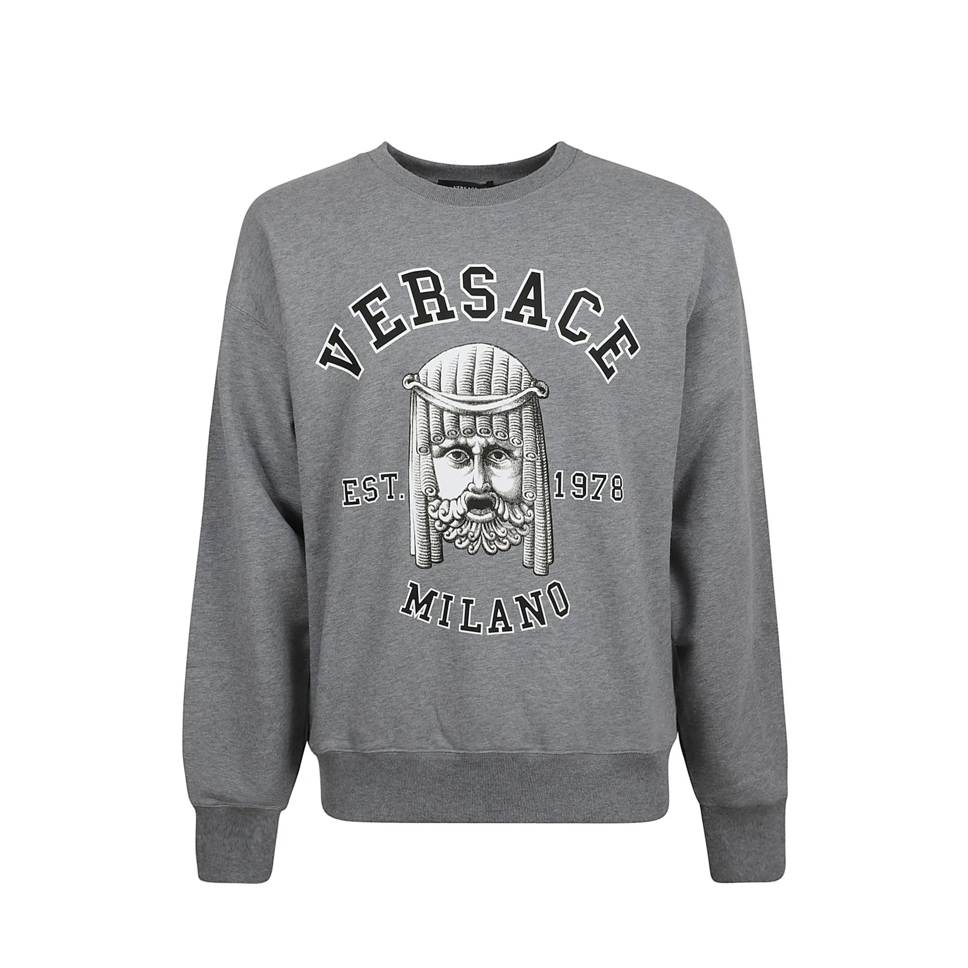 Versace Cotton Crewneck Sweatshirt sold by Siebentaschen