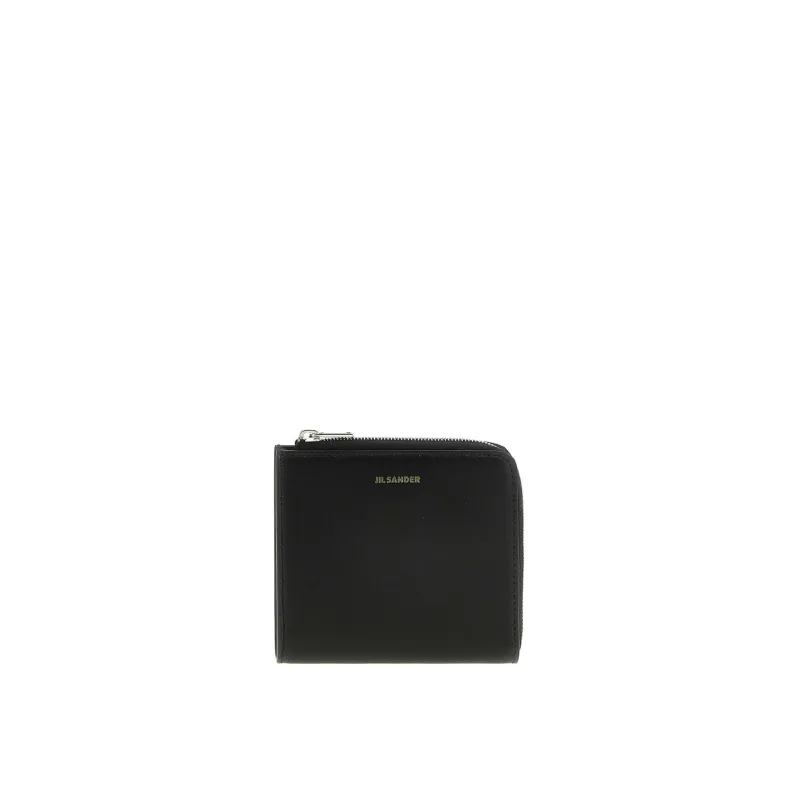 Jil Sander Logo Nappa Wallet sold by Siebentaschen