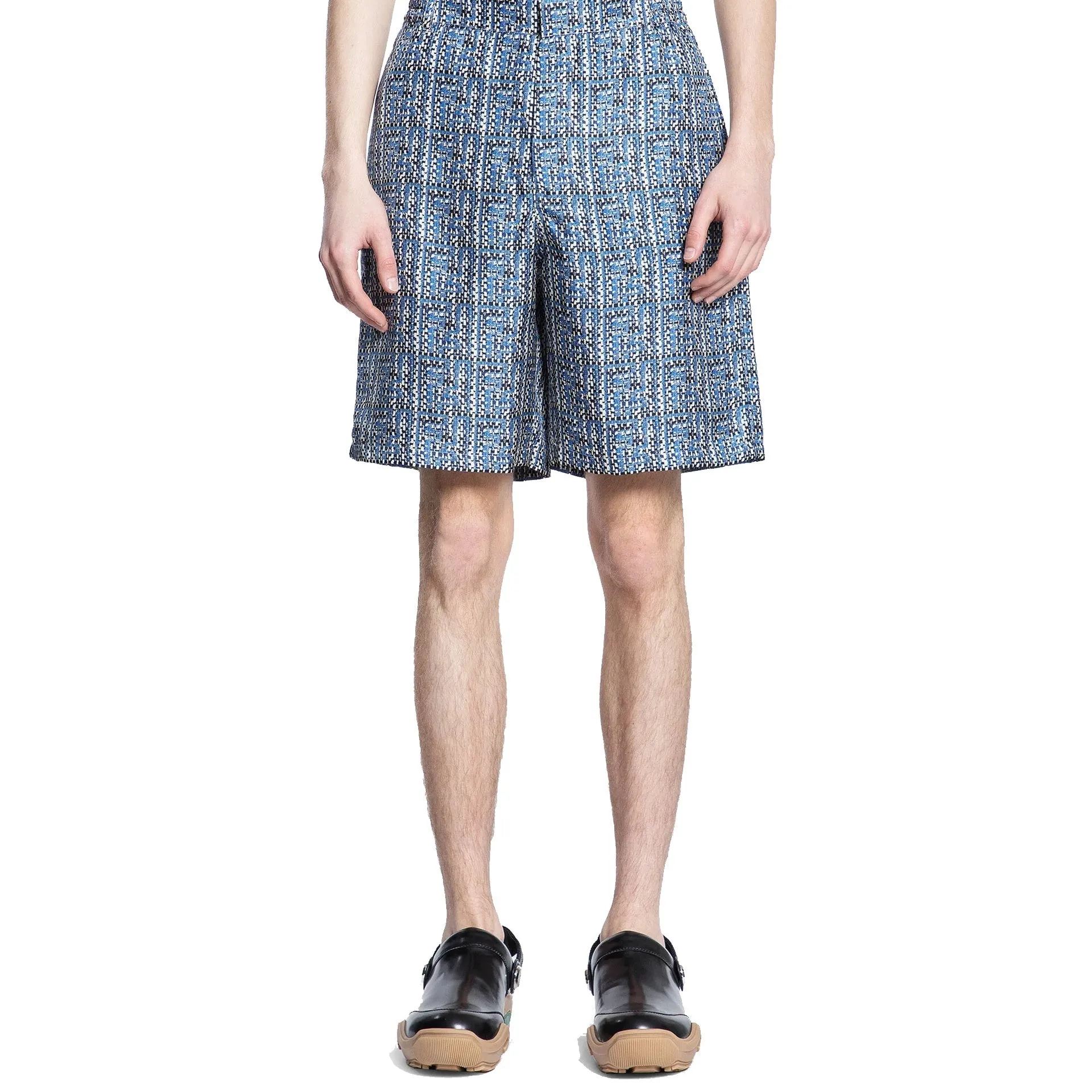 Fendi Printed Silk Shorts sold by Siebentaschen product image thumbnail 2