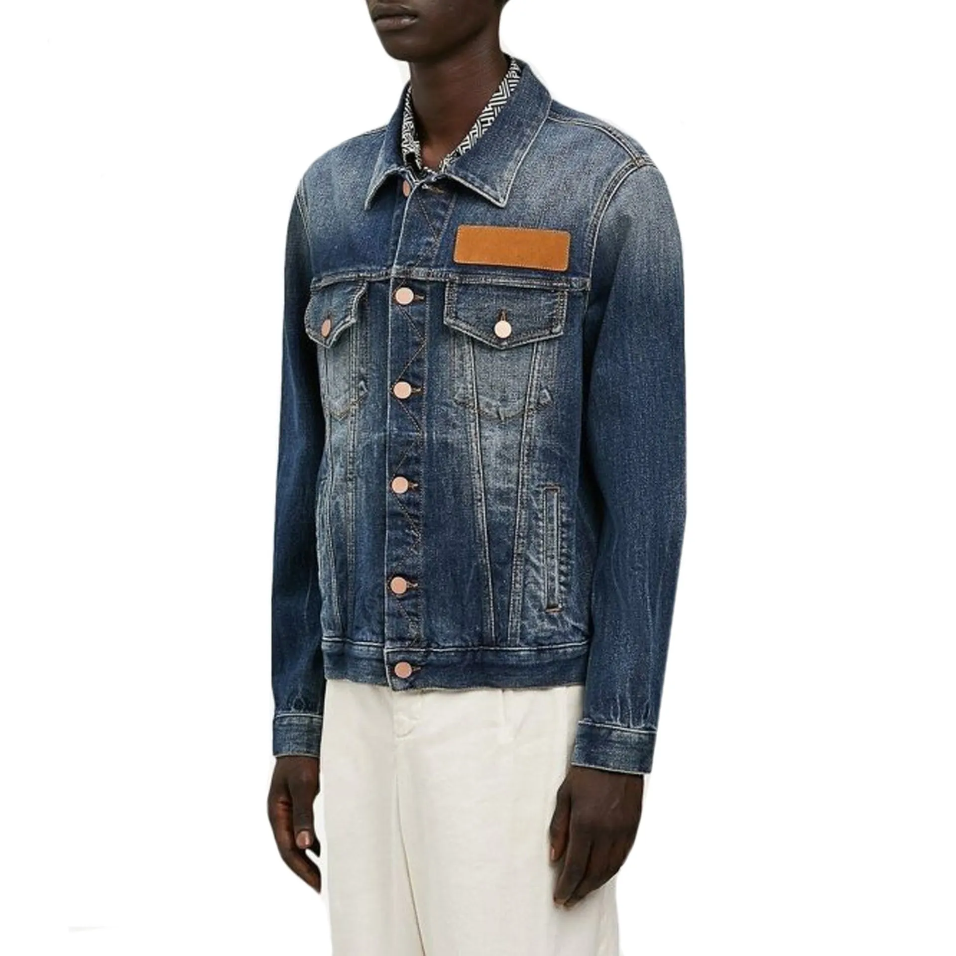 Palm Angels Denim Jacket sold by Siebentaschen product image thumbnail 2