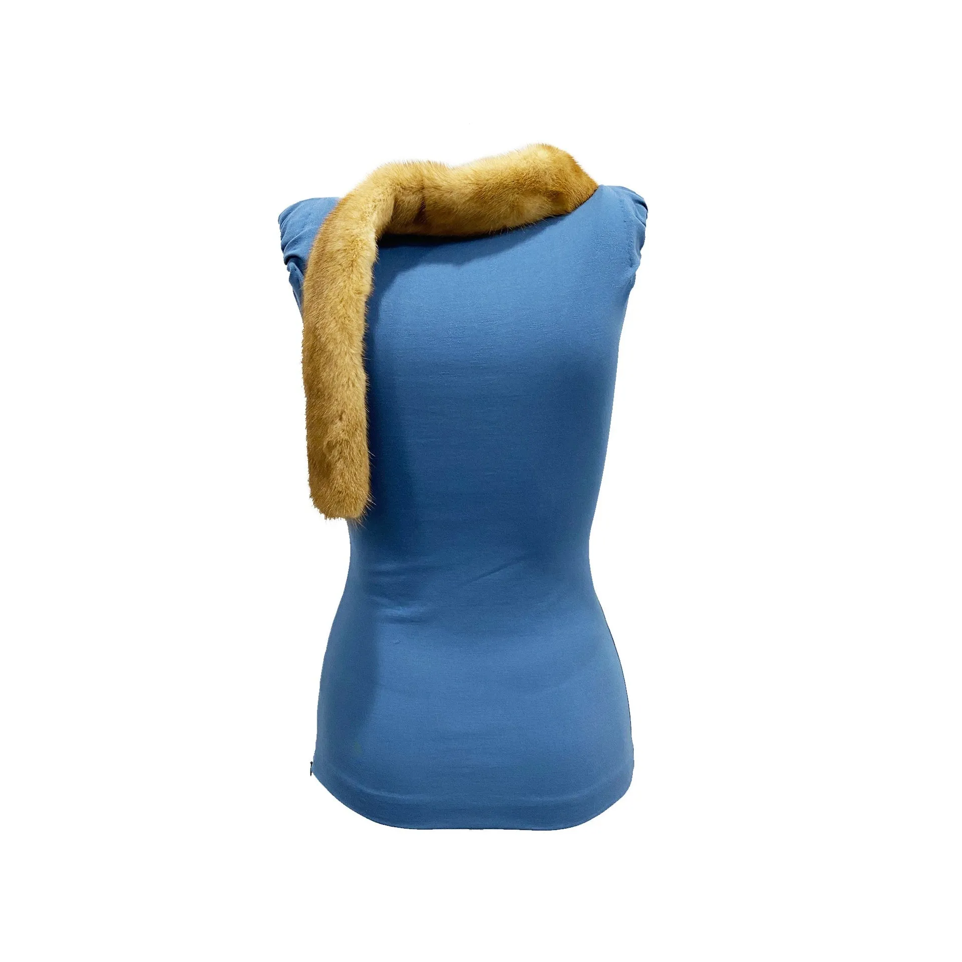 Dsquared2 Mink Collar Sleeveless Top sold by Siebentaschen product image thumbnail 2