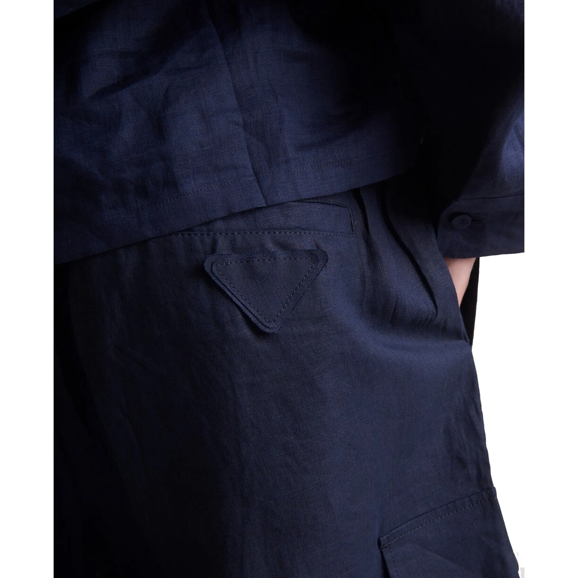 Prada Linen Bermuda sold by Siebentaschen product image thumbnail 4