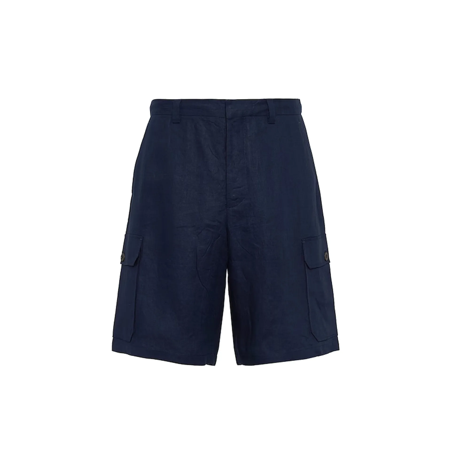Prada Linen Bermuda sold by Siebentaschen
