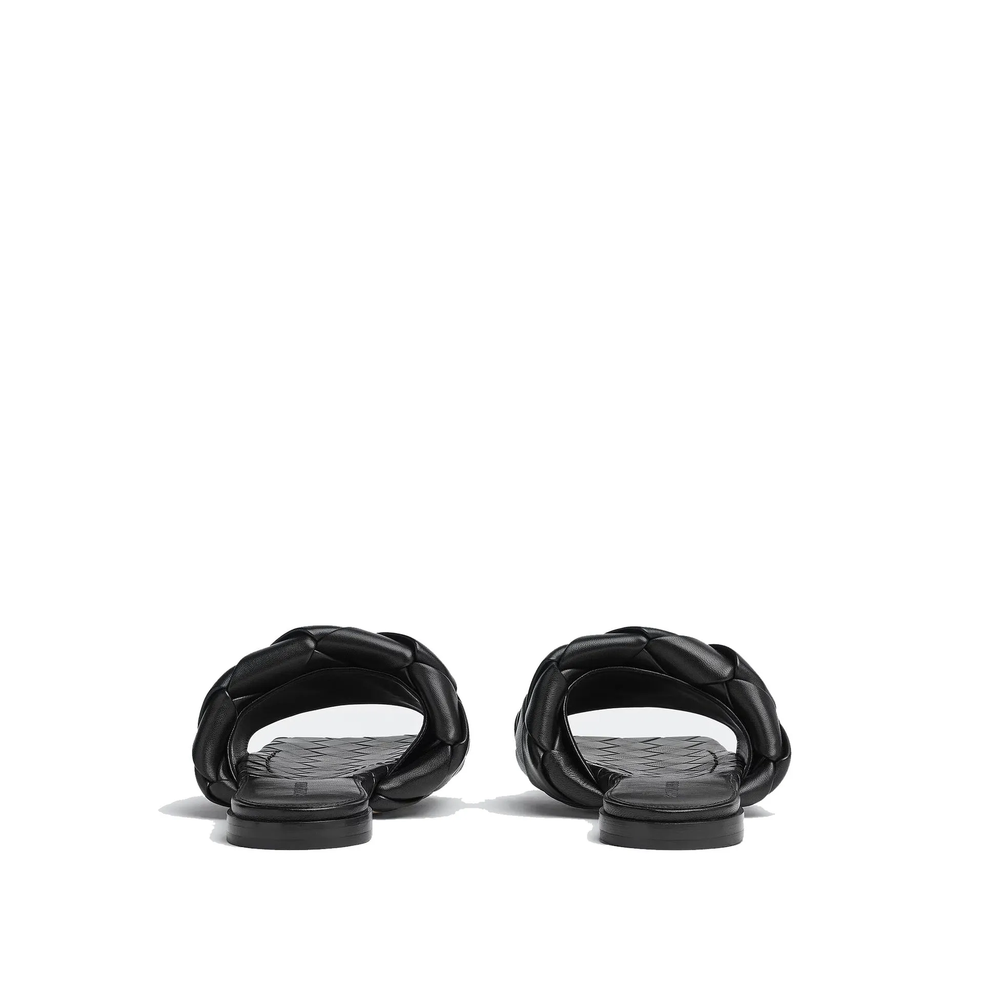 BOTTEGA VENETA Intrecciato leather flat sandals sold by Siebentaschen product image thumbnail 2