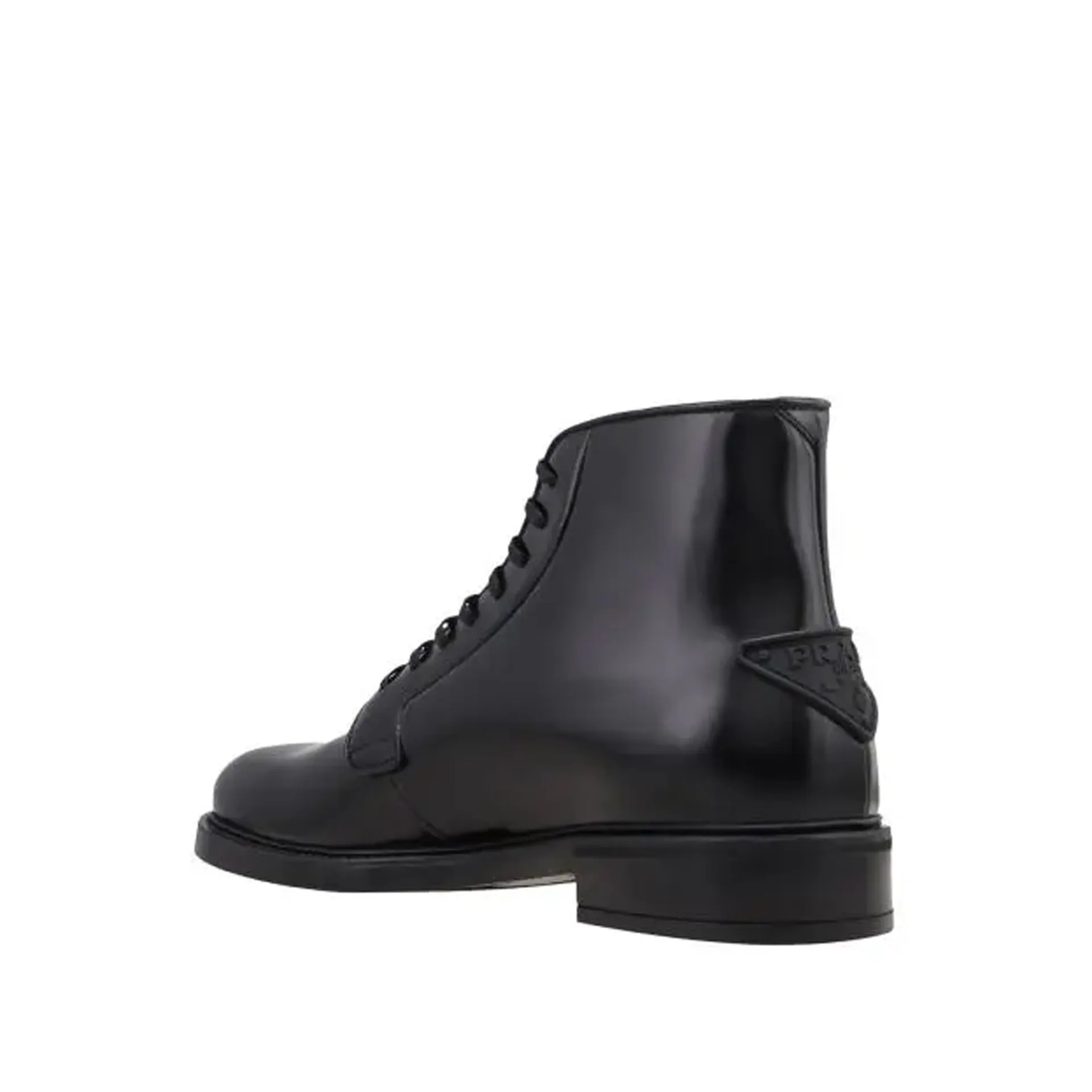 Prada Leather Lace-Up Boots sold by Siebentaschen product image thumbnail 3