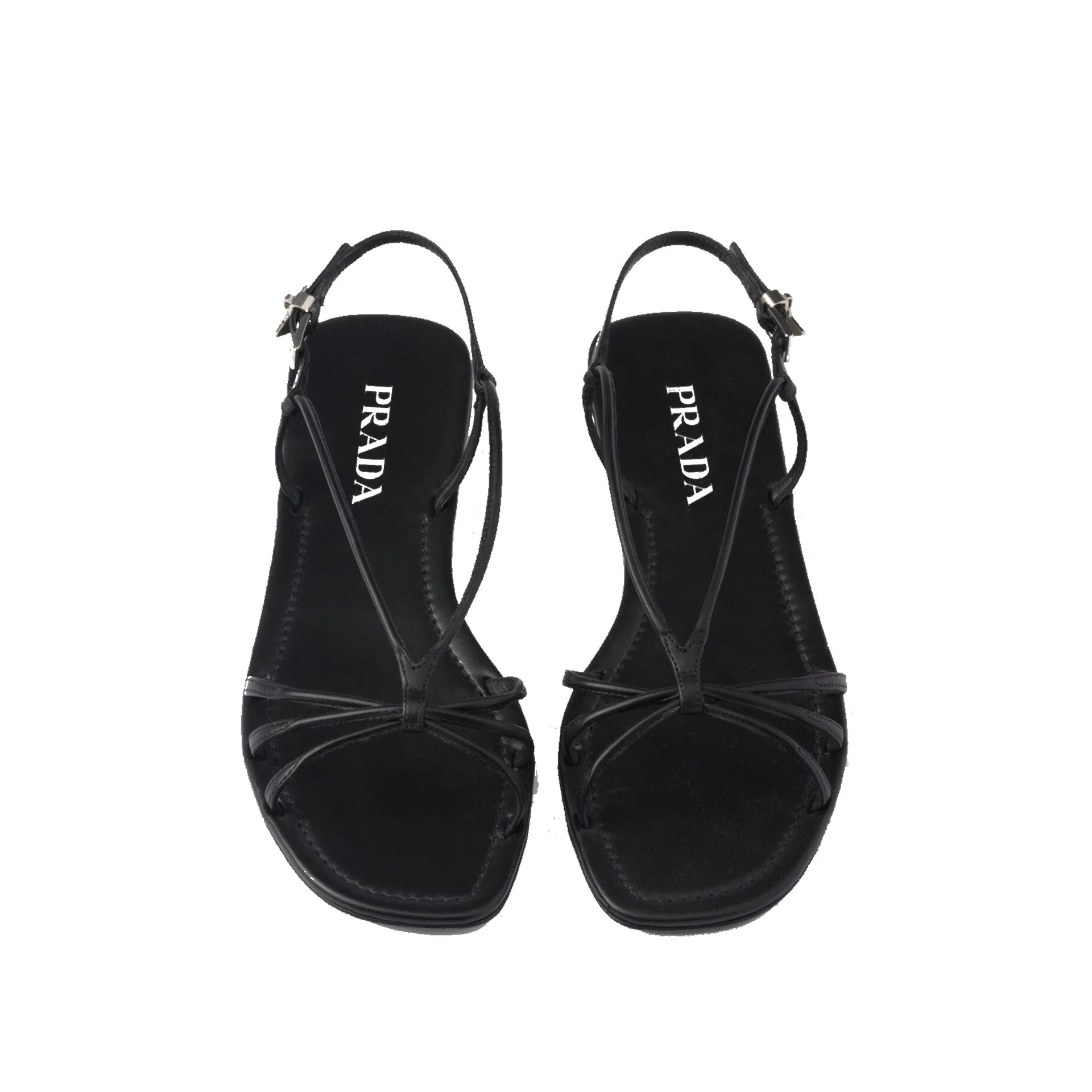 Prada Leather Flat Sandals sold by Siebentaschen product image thumbnail 4