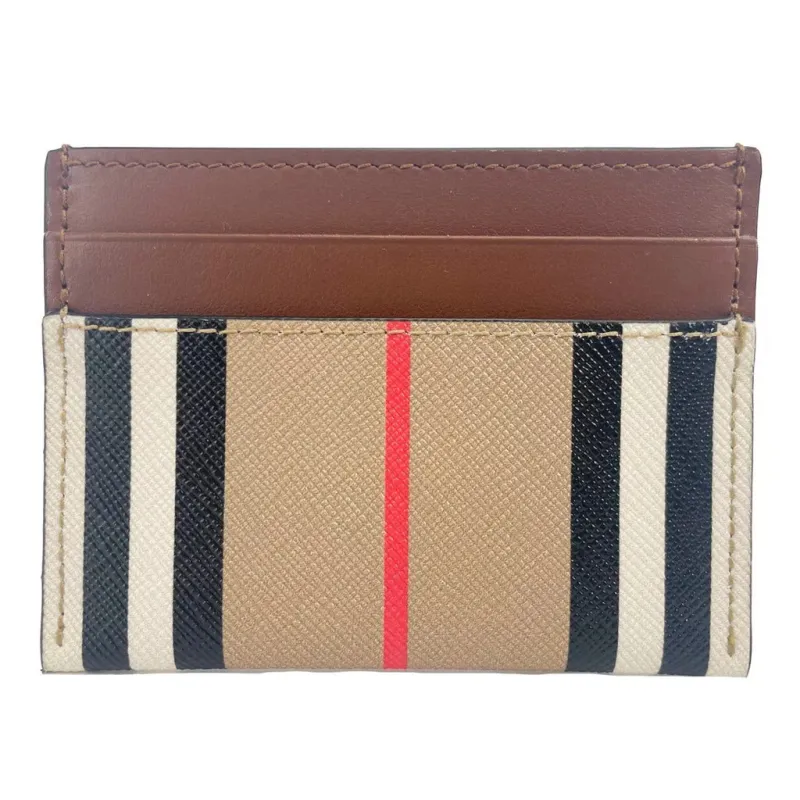 Burberry Sandon Tan Canvas Check Printed made by Burberry