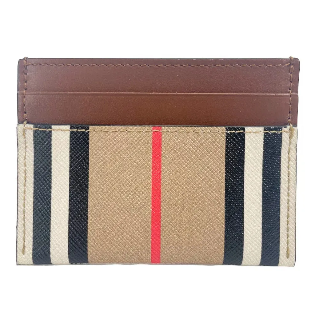 Burberry Sandon Tan Canvas Check Printed sold by Siebentaschen
