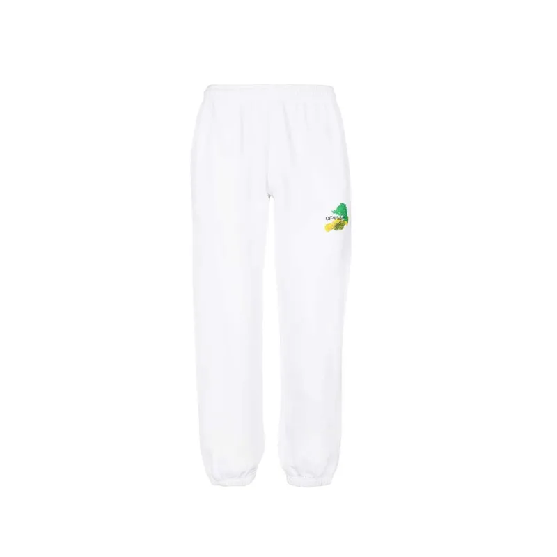 Off-White Cotton Logo Sweatpants made by Off-White