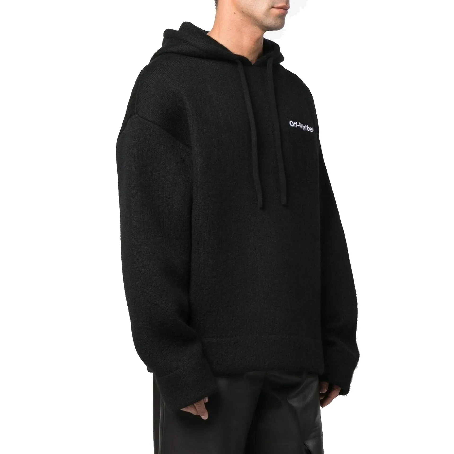 Off-White Knitted Hoodie sold by Siebentaschen product image thumbnail 2