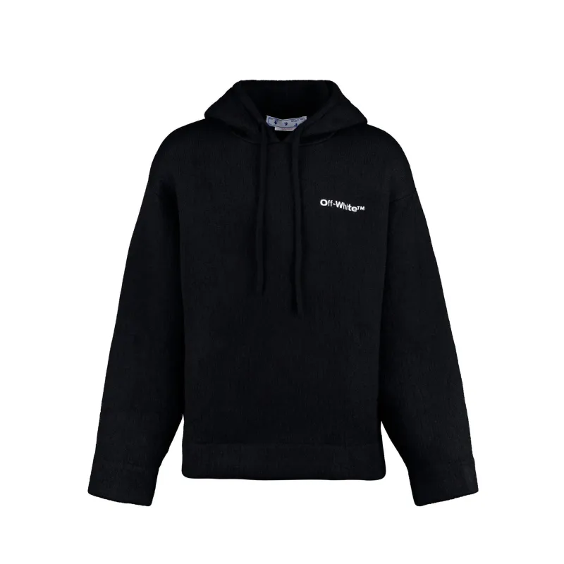 Off-White Knitted Hoodie made by Off-White