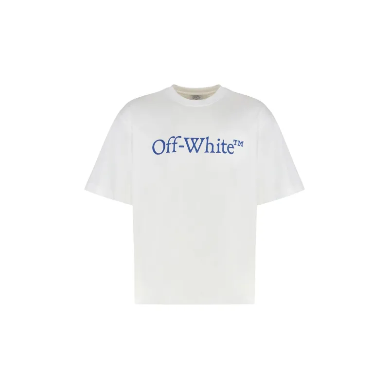 Off-White Cotton Crew-neck T-shirt made by Off-White