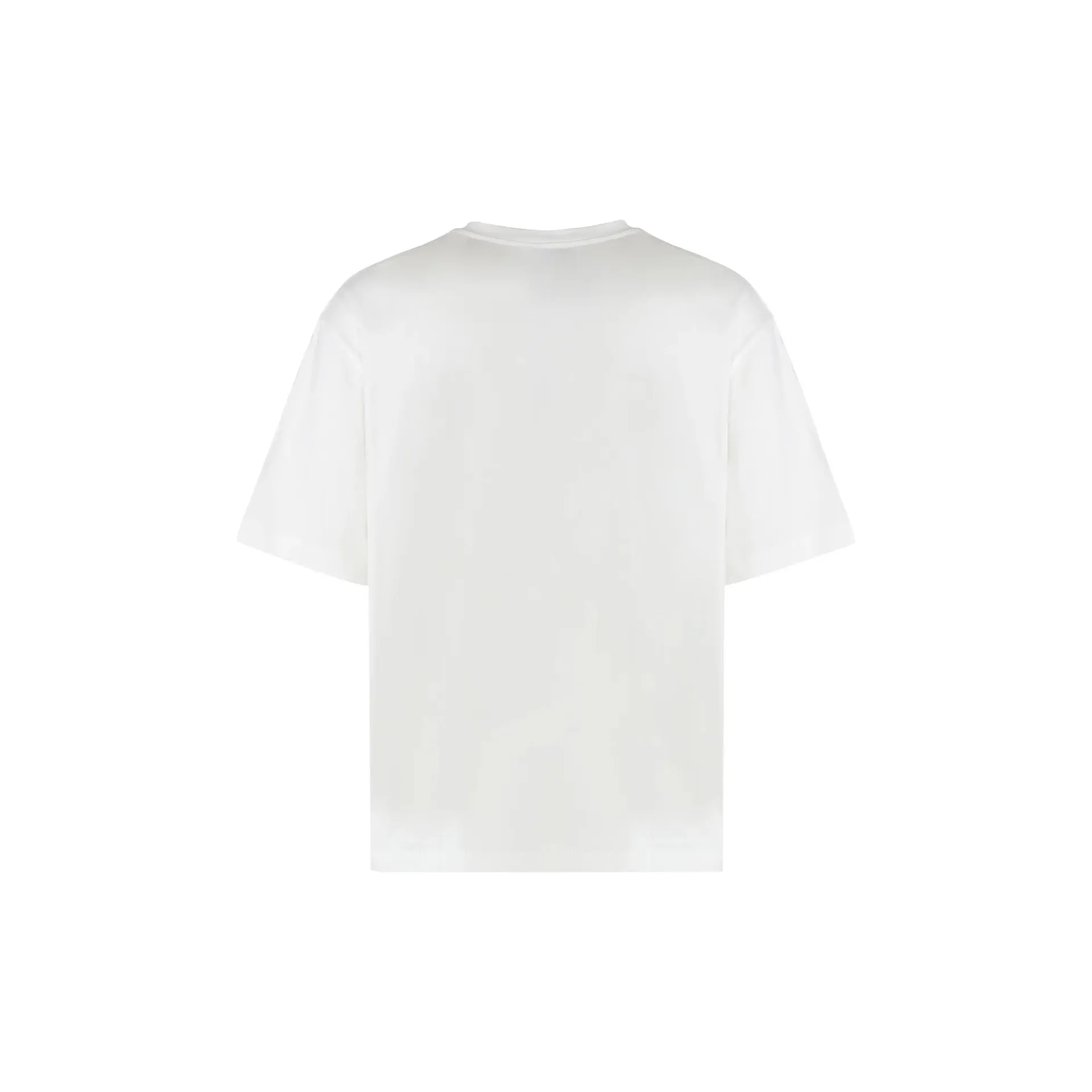 Off-White Cotton Crew-neck T-shirt sold by Siebentaschen product image thumbnail 2