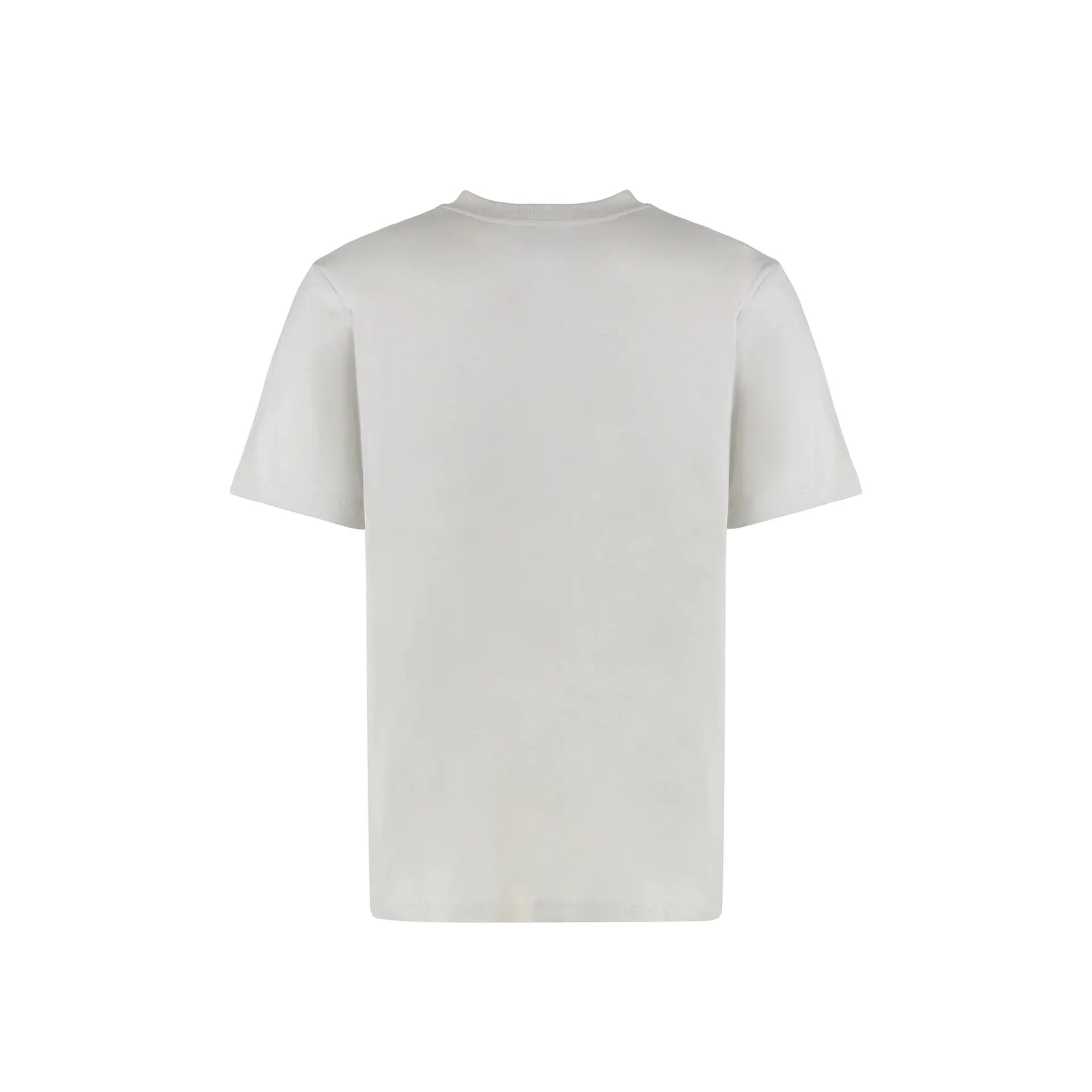 Off-White Cotton Crew-neck T-shirt sold by Siebentaschen product image thumbnail 2