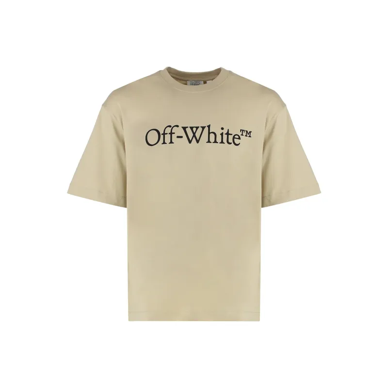 Off-White Cotton Crew-neck T-shirt made by Off-White