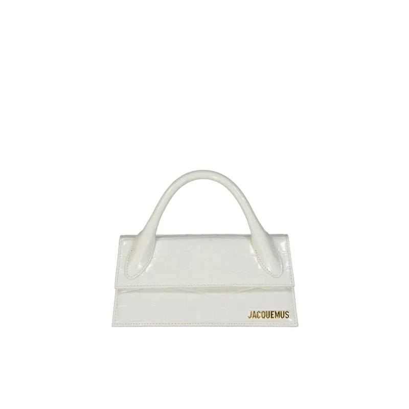 Jacquemus Le Chiquito Long Croc Leather Bag made by Jacquemus