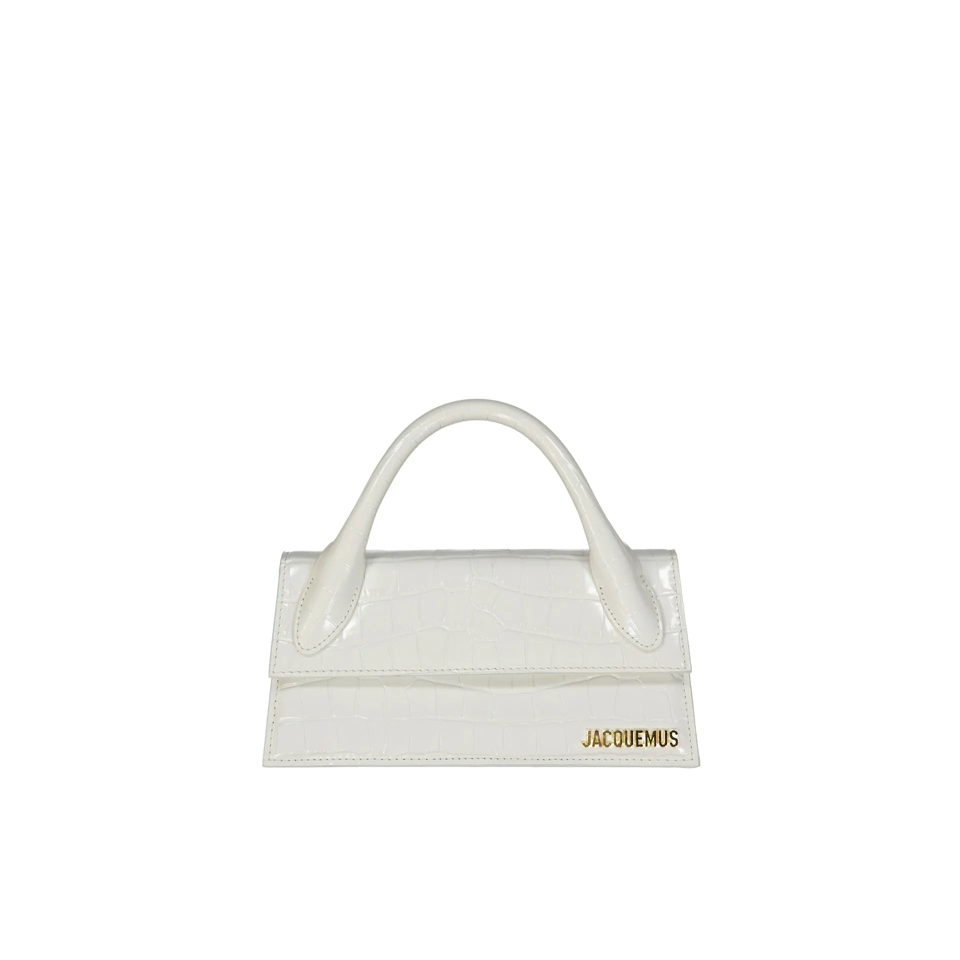 Jacquemus Le Chiquito Long Croc Leather Bag sold by Siebentaschen