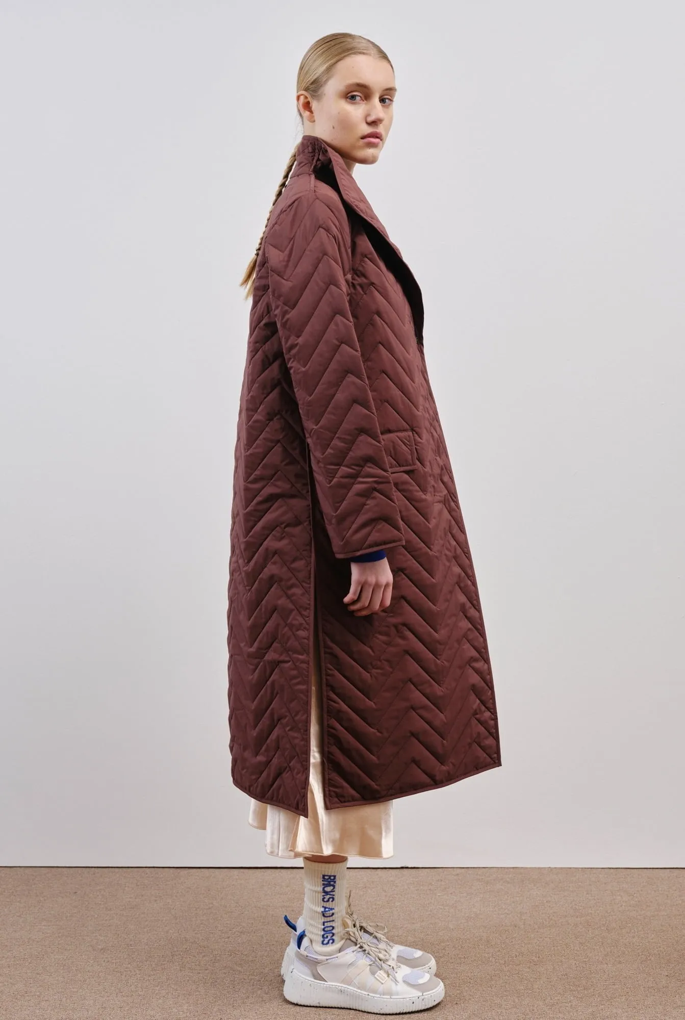 DAFNI QUILTED COAT sold by Siebentaschen