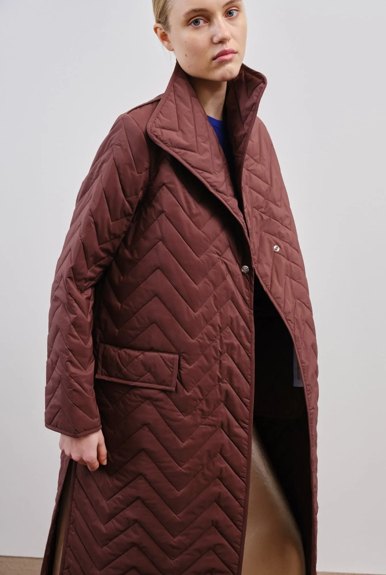 DAFNI QUILTED COAT sold by Siebentaschen product image thumbnail 2