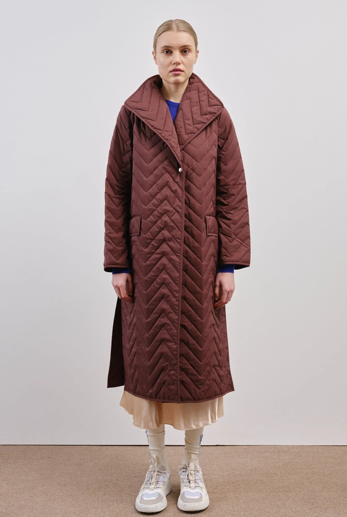 DAFNI QUILTED COAT sold by Siebentaschen product image thumbnail 4