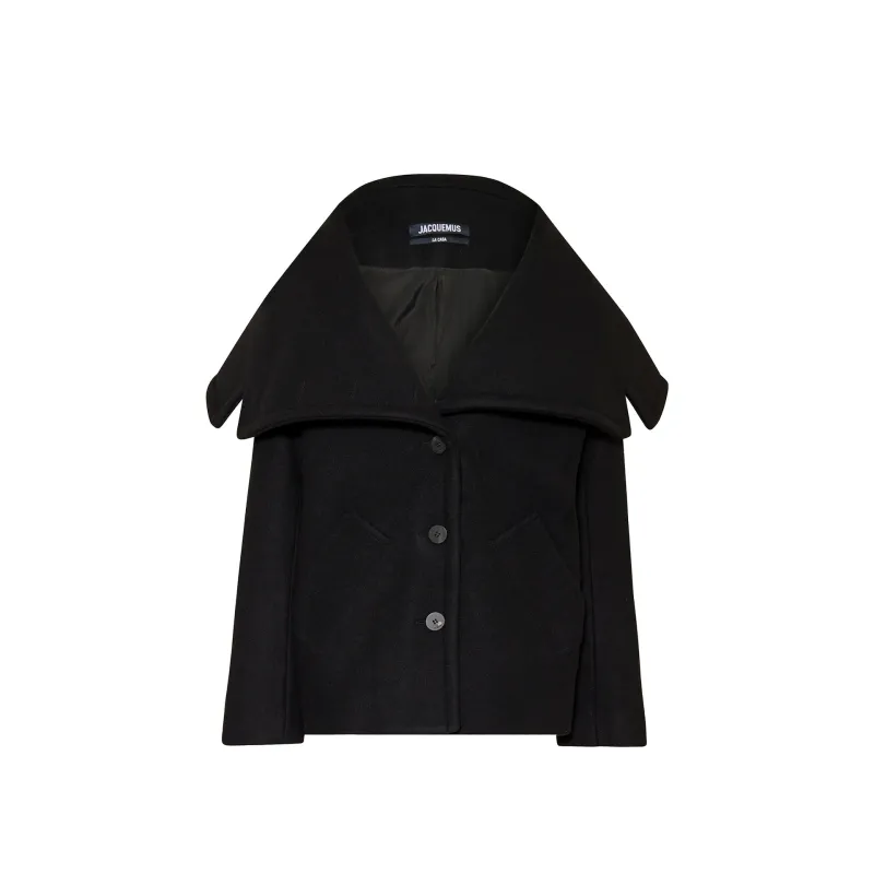Jacquemus Le Caban Caruso Draped-collar Jacket made by Jacquemus