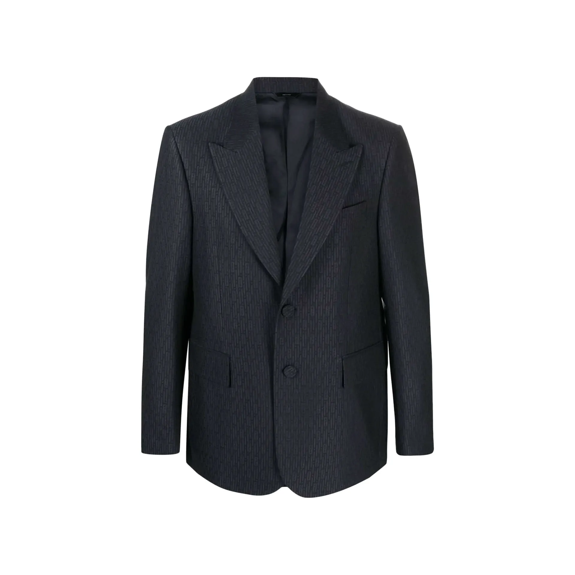 Fendi FF Motif Wool Jacket sold by Siebentaschen