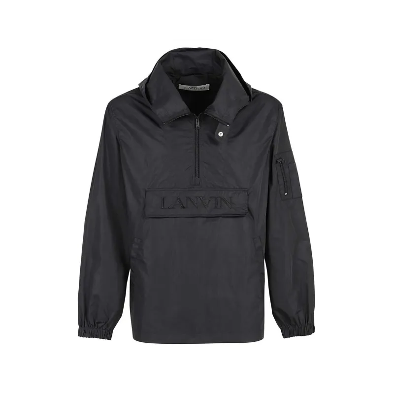 Lanvin Logo Hooded Windbreaker made by Lanvin