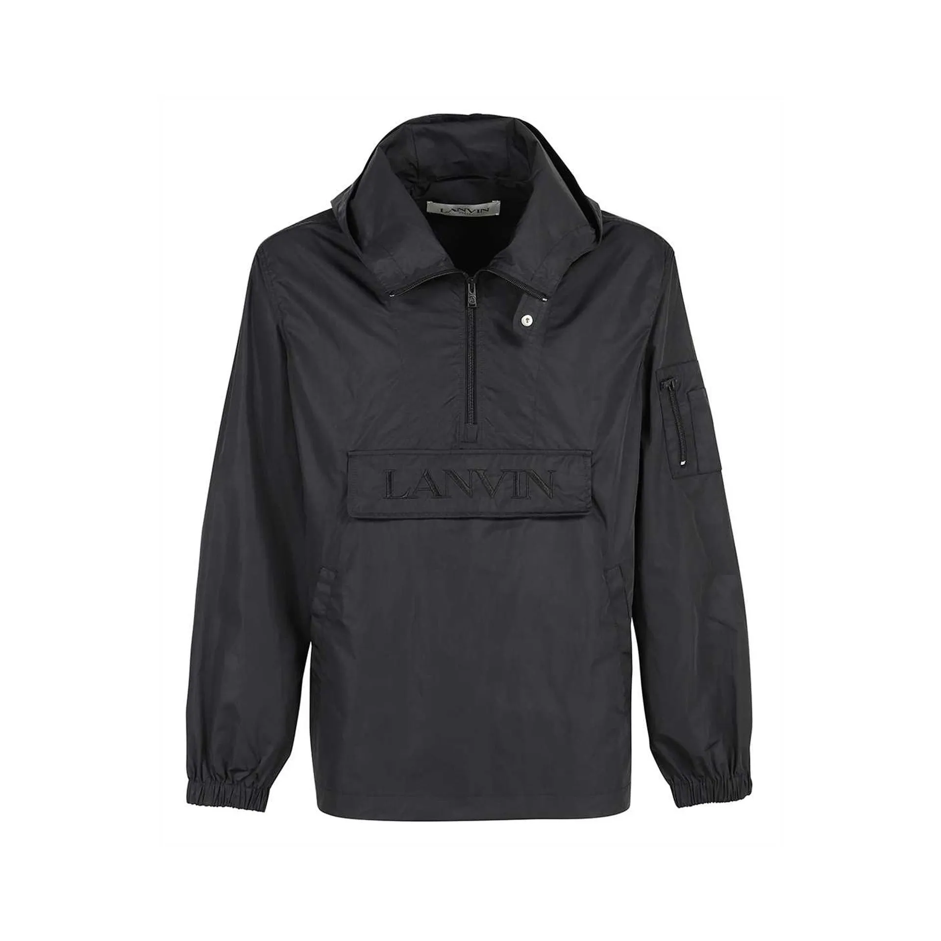 Lanvin Logo Hooded Windbreaker sold by Siebentaschen