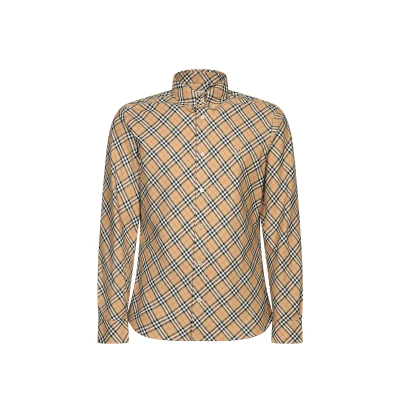 Burberry Sand Check Shirt made by Burberry