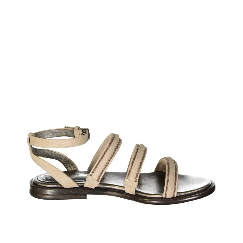 Brunello Cucinelli Leather Sandals made by Brunello Cucinelli