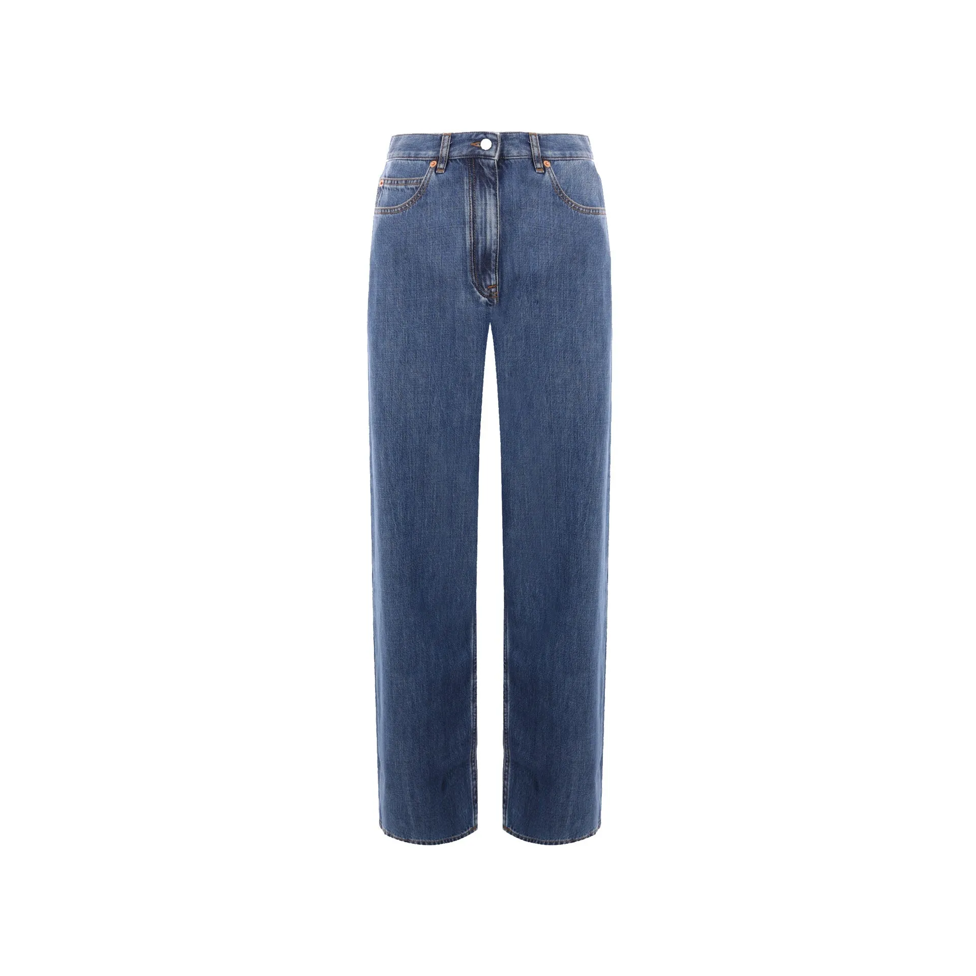 Valentino Wide Leg Denim Jeans sold by Siebentaschen