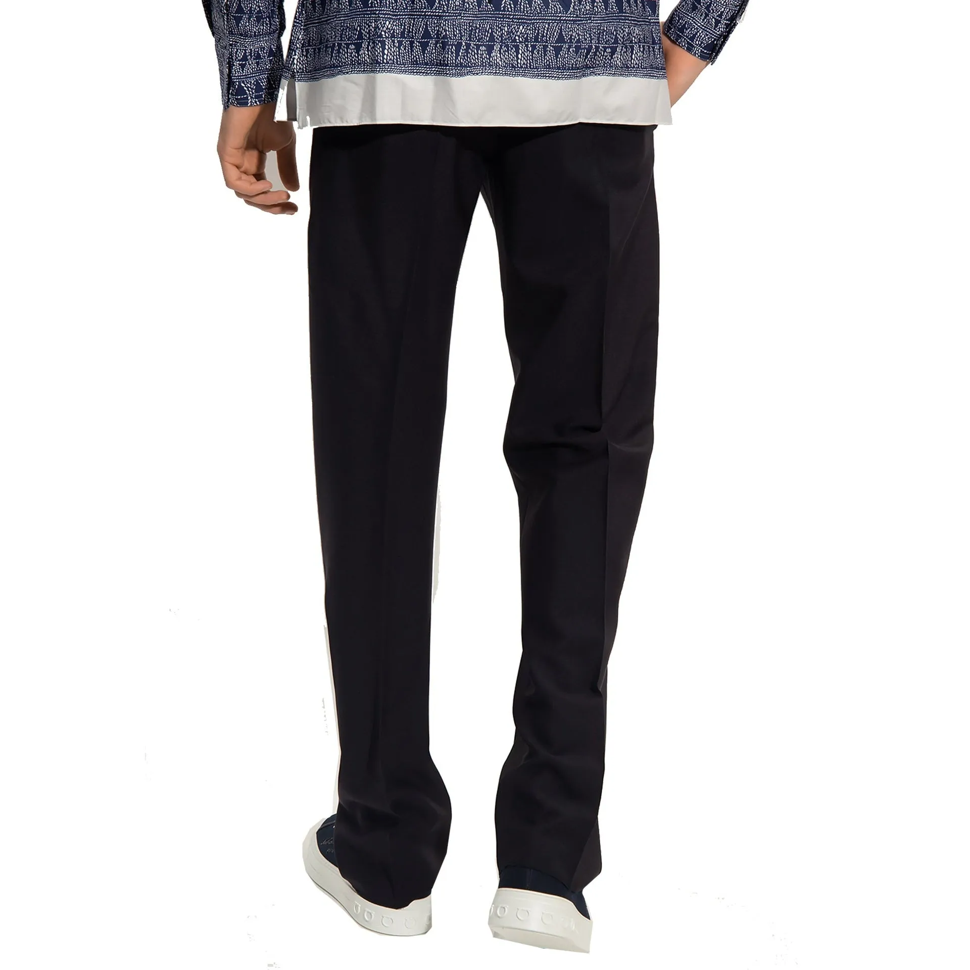 Salvatore Ferragamo Cotton And Silk Pants sold by Siebentaschen product image thumbnail 3