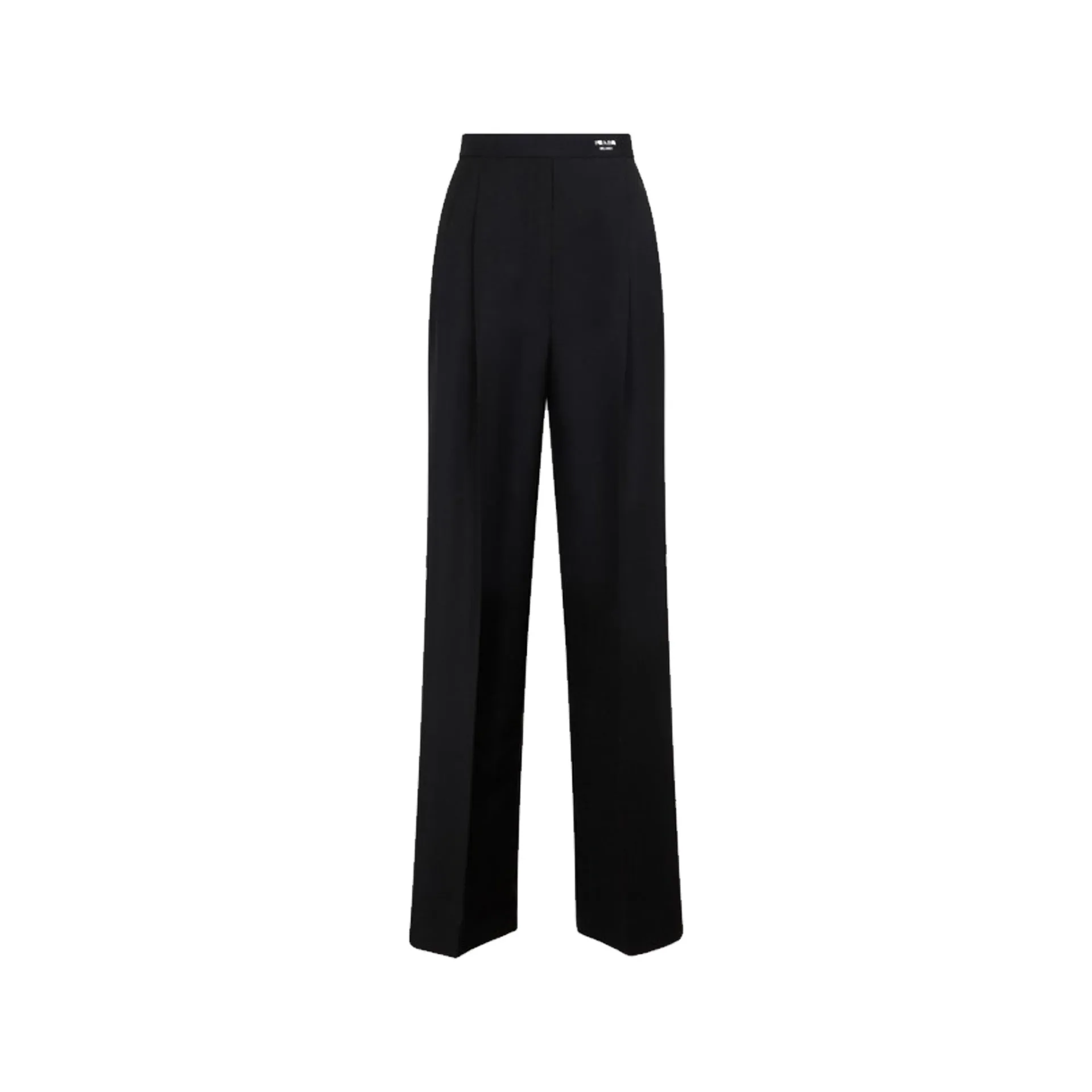 Prada Wool Classic Logo Pants sold by Siebentaschen